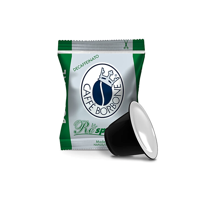Capsule Borbone Respresso Miscela Decaffeinato Compatibili Nespresso