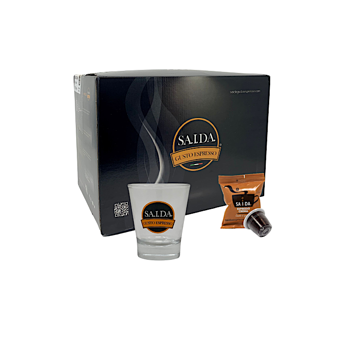 Capsule SA.I.DA. Despresso Espresso Crema (Compatibile Nespresso)