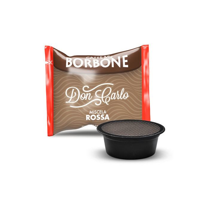 Capsule Don Carlo Miscela Rossa (Compatibile Lavazza A Modo Mio)