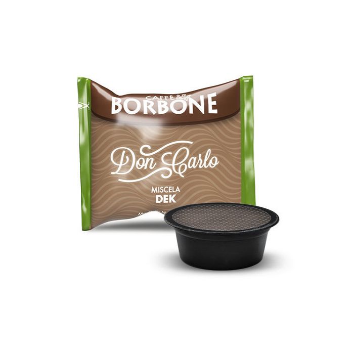 Capsule Don Carlo Miscela Decaffeinato (Compatibile Lavazza A Modo Mio)