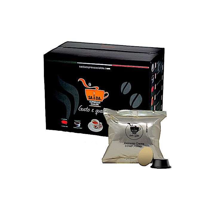 Capsule SA.I.DA. Lavazza Firma e Vitha Group Espresso Crema (Compatibile Lavazza Firma e Vitha Group)