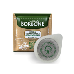 cialde filtro carta ese 44 Borbone Decaffeinato