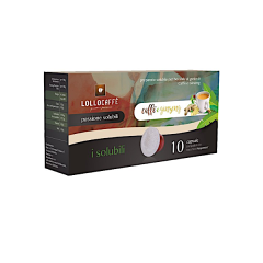N10 Capsule Lollo al gusto di ginseng Compatibili Nespresso