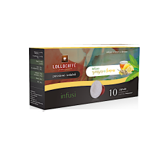 N10 Capsule Lollo al gusto Zenzero e Limone Compatibili Nespresso