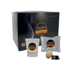 CAPSULE SAIDA COMPATIBILI CON MACCHINE LAVAZZA FIRMA E VITHA GROUP MISCELA CASA WHITE