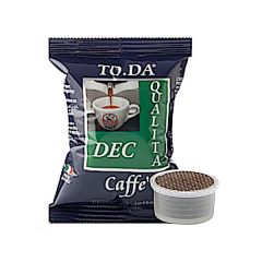 CAPSULE TODA CAFFE MISCELA DECAFFEINATO COMPATIBILI LAVAZZA ESPRESSO POINT