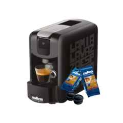 Lavazza Ep Mini, Macchina Caffè + 100 Espresso Point Orange Crema