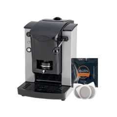 Faber Macchina Caffè, Slot Plast + 50 Cialde Caffè Saida Black Bar