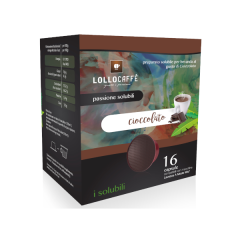 6 capsule aromatizzate cioccolato Lollo Caff Compatibili Lavazza a Modo Mio