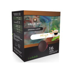 16 capsule Orzo Solubile Lollo Caff Compatibili Lavazza a Modo Mio