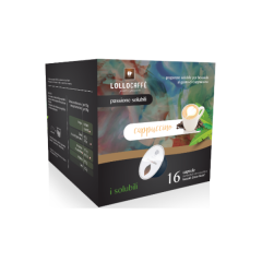 16 capsule gusto cappuccino Lollo Caff Compatibili Nescaf Dolce Gusto