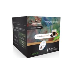 16 capsule gusto cioccolato e nocciola Lollo Caff Compatibili Nescaf Dolce Gusto