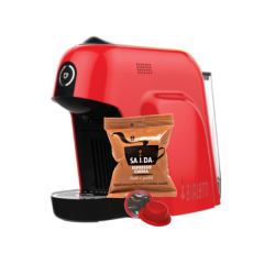 Macchina Caffè,Bialetti Smart e Capsule Compatibili,Saida Orange Crema