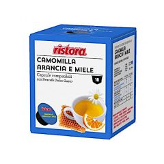 N 10 capsule camomilla arancia e miele compatibili Nescafe Dolce gusto