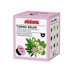 N 10 capsule Tisana relax Ristora  compatibili Nescaf Dolce gusto