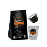 CAPSULE SAIDA COMPATIBILI CON MACCHINE CAFFITALY MISCELA CREMA ORANGE