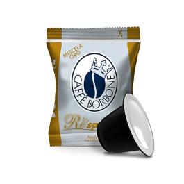 Capsule Compatibili Nespresso, Caffè Borbone, Respresso Oro