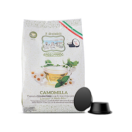 Capsule Compatibili A Modo Mio, Caffè Gattopardo, Toda, Camomilla