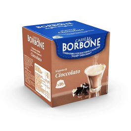 16 Pezzi, Capsule Compatibili Dolce Gusto, Caffè Borbone, Cioccolato