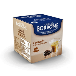 16 Pezzi, Capsule Compatibili Dolce Gusto, Caffè Borbone, Cortado