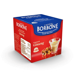 16 Pezzi, Capsule Compatibili Dolce Gusto, Caffè Borbone, Ginseng