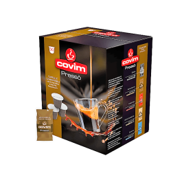 Capsule Compatibile Nespresso, Covim Caffè, Miscela Oro Crema