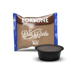 Capsule Compatibili A Modo Mio,Caffe' Borbone, Don Carlo Blu