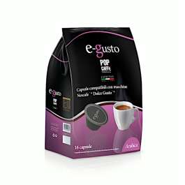 Capsule Compatibili Dolce Gusto, Pop Caffè, E-Gusto Arabica