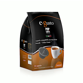 Capsule Compatibili Dolce Gusto, Pop Caffè, E-Gusto Intenso