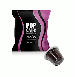 Capsule Compatibile Nespresso, Pop Caffè, Naos Arabico