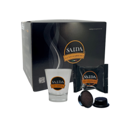 Capsule Compatibili A Modo Mio, Saida Caffè, Miscela Black Bar