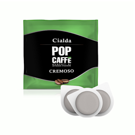 Cialde Caffe, Pop Caffè, Miscela Cremoso, Formato (Cialde ese 44)
