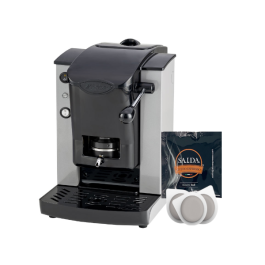 Faber Macchina Caffè, Slot Plast + 50 Cialde Caffè Saida Black Bar