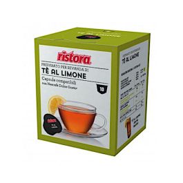 10 Pezzi, Capsule Compatibili Dolce Gusto, Ristora, The al limone