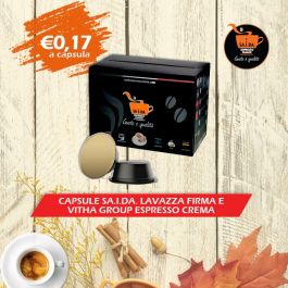 N.100 CIALDE SAIDA MISCELA ESPRESSO CREMA con bicchierino omaggio
